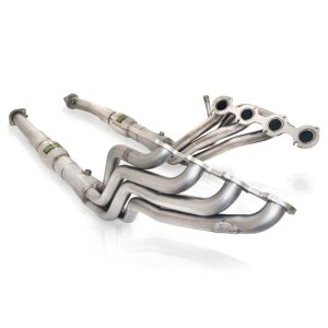 Ford Crown Victoria Performance Exhaust - Stainless Works - Long Tube Headers 1-5/8in Primaries 3in H-Flow Cats - `03-`11